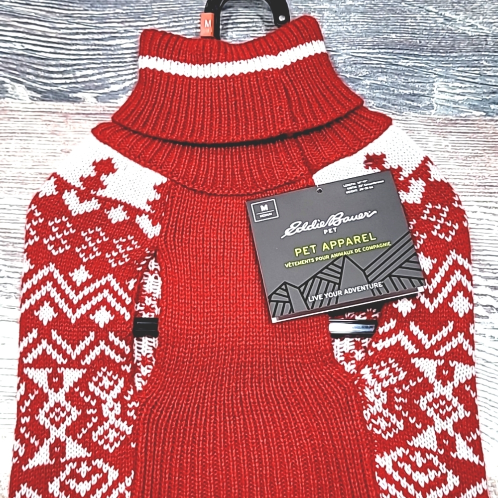 Eddie Bauer Dog Sweater